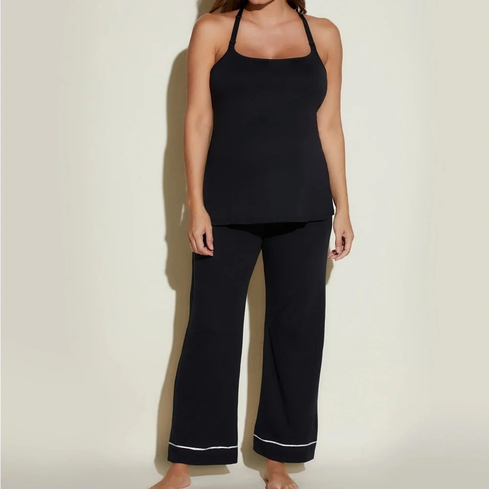 NWT Cosabella Bella Nursing 3 Piece Set With Print Robe - Picture 4 of 11